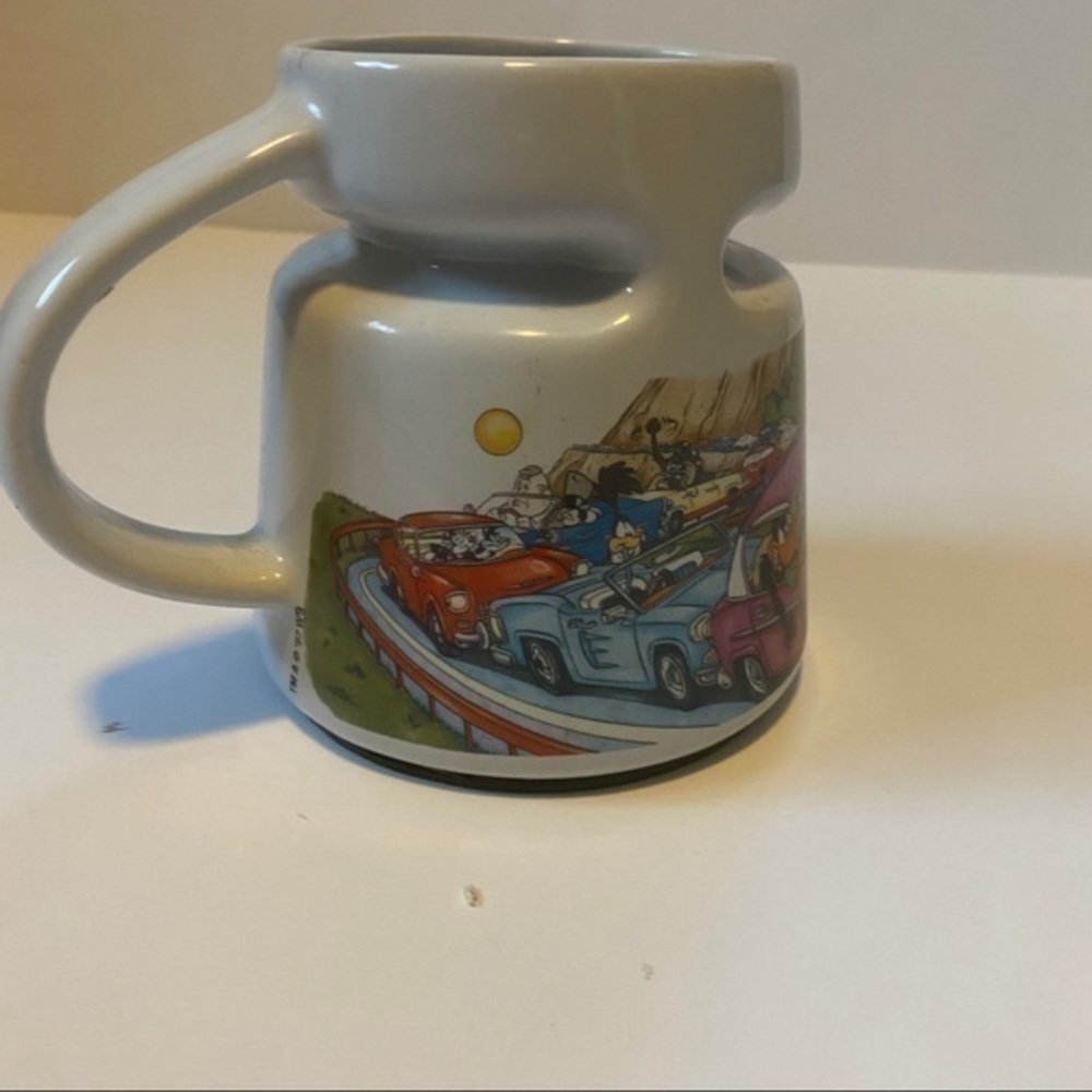 Warner Brs. Looney Toons Coffee Mug No Spill Travel Highwave Collectible - Picture 12 of 12